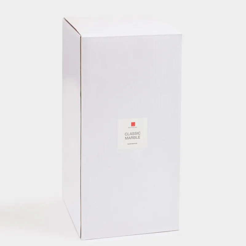 Держатель для бумажных полотенец, 32 см, сталь/мрамор, серебристый, Кристалл, Classic Marble, image-3