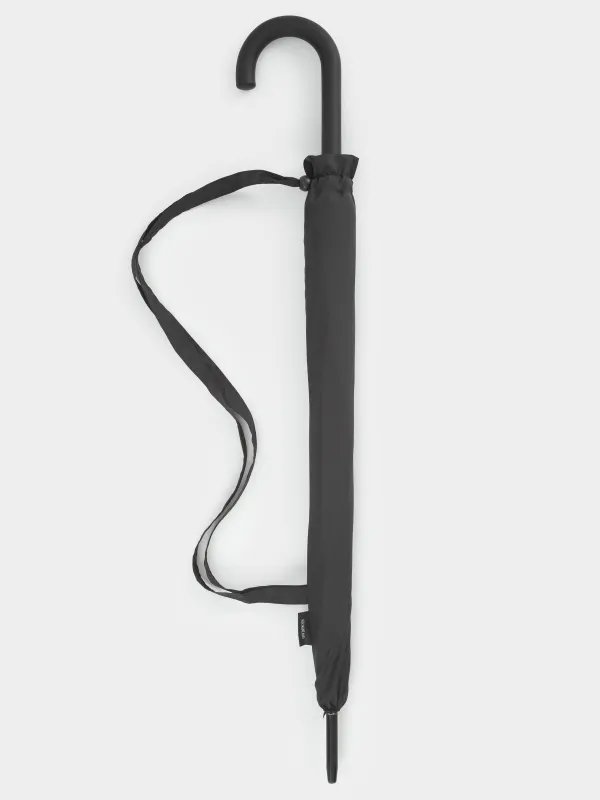 Зонт-трость, 86 см, эпонж, черный, Ray light, image-7