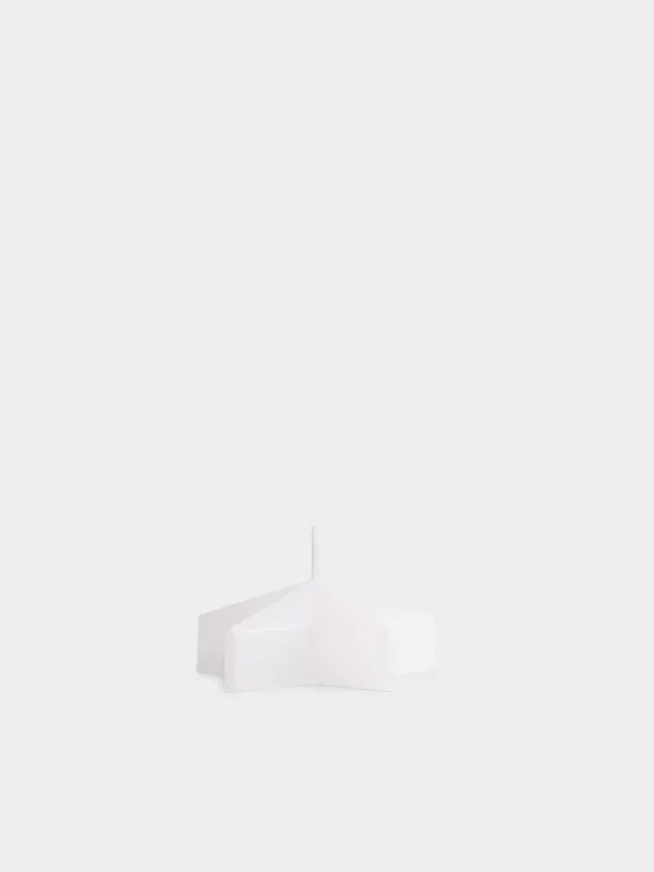 Свеча, 3x8 см, с блестками, Звезда, image-1