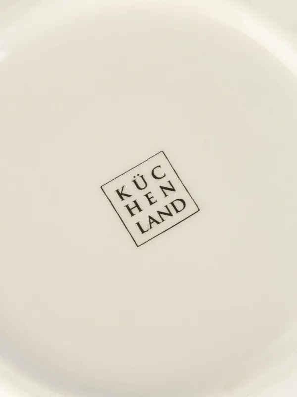 Емкость для специй, 12x9 см, 550 мл, с ложкой, керамика D/дерево, Мятый эффект, Crumple kitchen, image-4