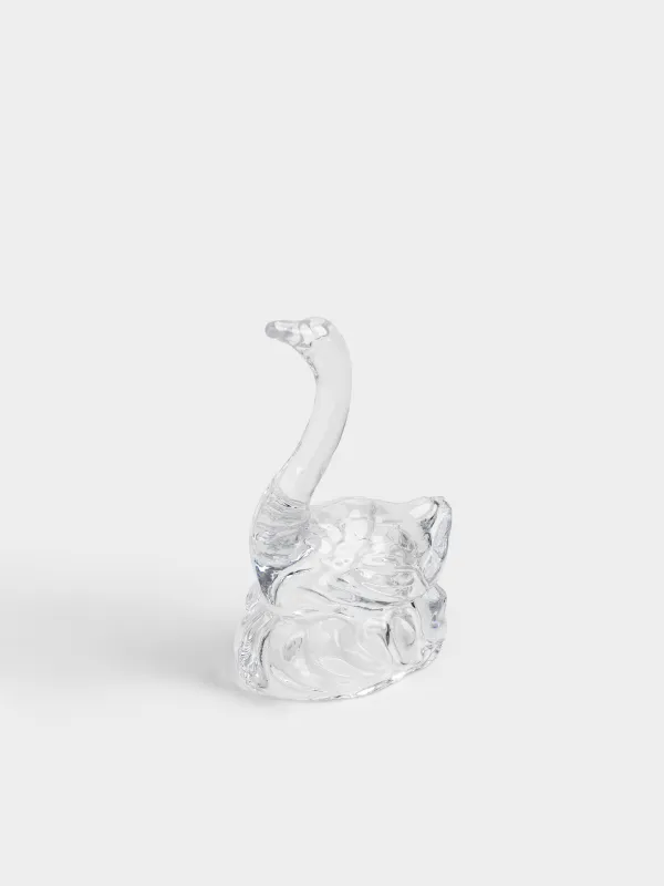 Статуэтка, 12 см, стекло, Лебедь, Swan, image-0