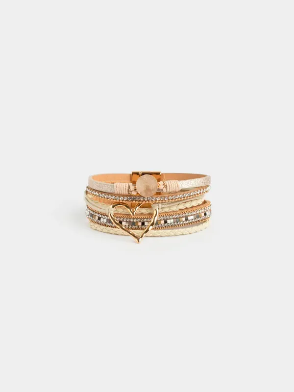 Браслет, многоярусный, Jewelry heart, image-0