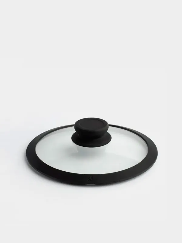 Крышка, 20 см, стекло Т/силикон, Solution accessory, image-0