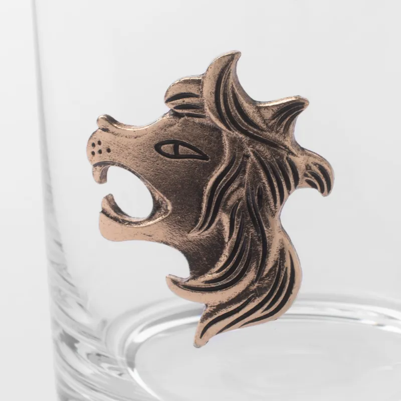 Стакан для виски, 340 мл, Лев, Zodiac, image-2