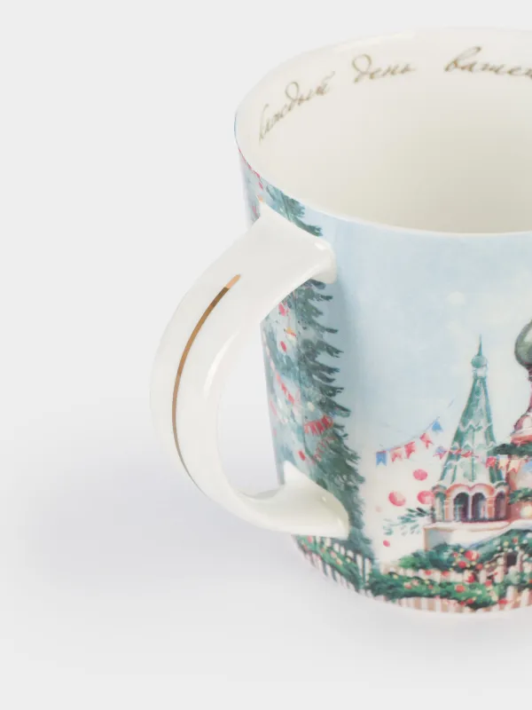 Кружка, 450 мл, Карусель с лошадками, Carousel, image-4