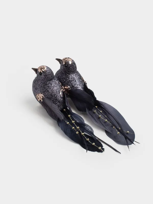 Украшение декоративное, 16 см, 2 шт, на клипсе, Birds NY, image-1