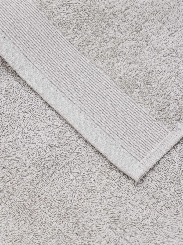 Полотенце, 40х60 см, хлопок, серое, Gentle cotton, image-4