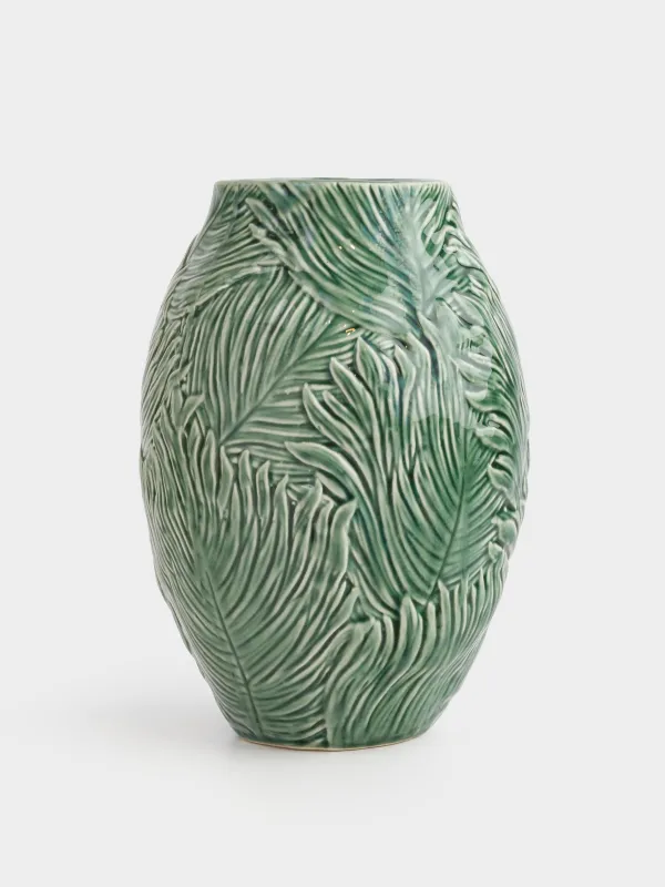 Ваза для цветов, 23 см, керамика, Tropical, image-2