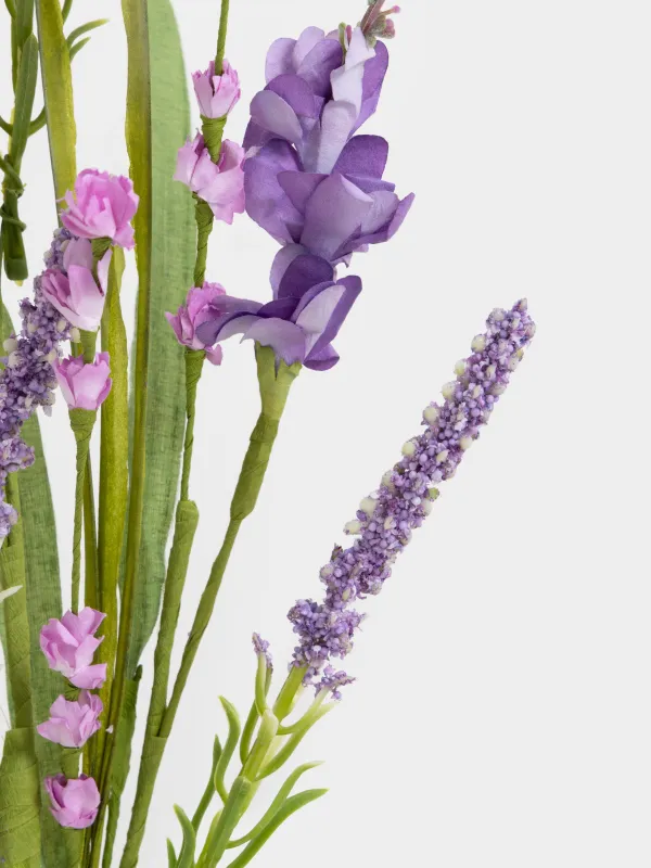 Ветка декоративная, 86 см, Фиолетовые колокольчики, Flower garden, image-1