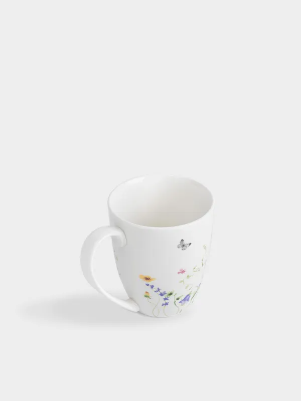 Кружка, 320 мл, фарфор N, белая, Луговые цветы, Meadow, image-2