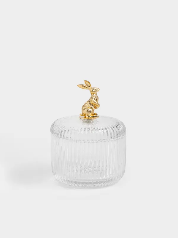 Емкость для хранения, 280 мл,Золотистый кролик, Ribby gold, image-0