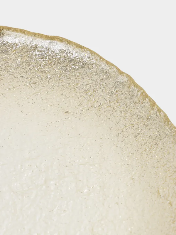 Тарелка закусочная, 21 см, стекло, золотистая, Antares, image-2