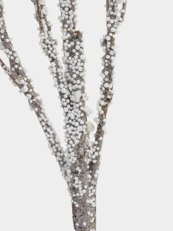 Ветка декоративная, 81 см, Серебристая ветка, Sparkle decor, image-2