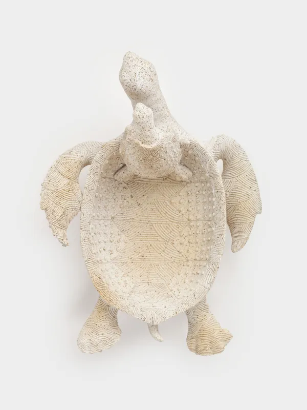 Блюдо декоративное, 31х24х13 см, Черепаха с детенышем, Grand turtle, image-2