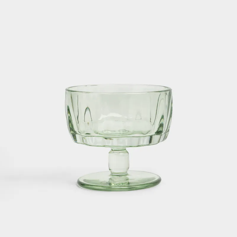 Креманка, 9 см, 200 мл, стекло, зеленая, Belfort