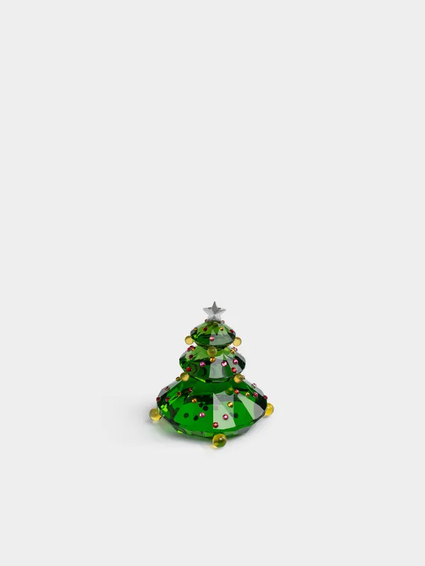 Статуэтка, 7 см, Елка, Christmas crystal, image-0
