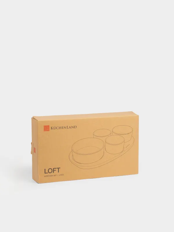 Набор для закусок, на подставке, Loft, image-6