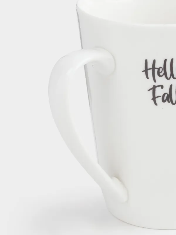 Кружка, 420 мл, Ежик под грибом, Forest animals, image-2