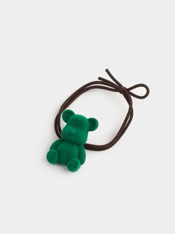 Резинка для волос, 3 см, 8 шт, полиэстер/пластик, цветная, Мишка/Зайка, Gracile, image-2