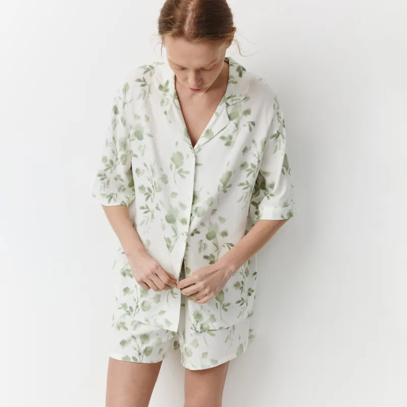 Рубашка женская, с коротким рукавом, Hanlona