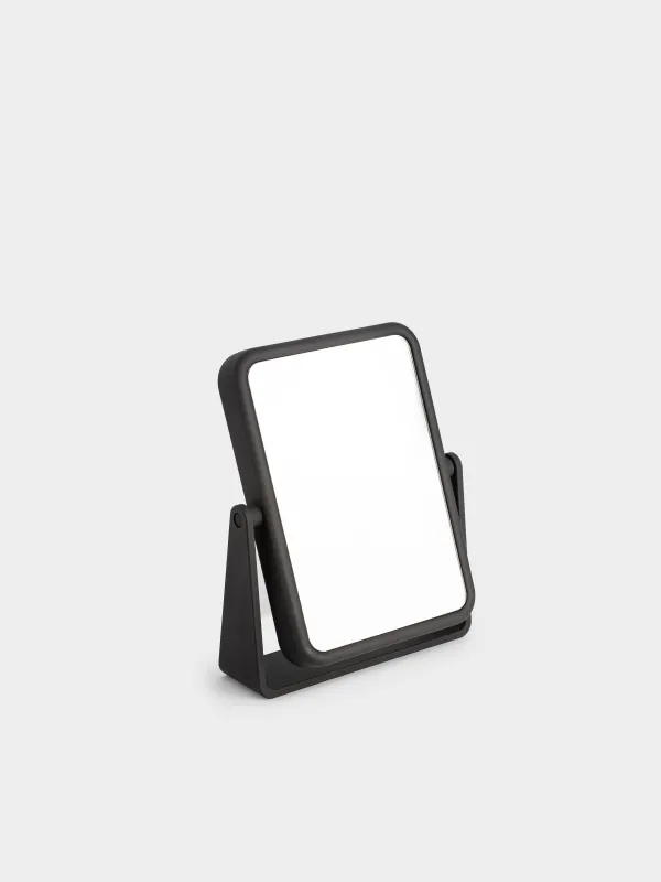 Зеркало настольное, двустороннее, Total black, image-0