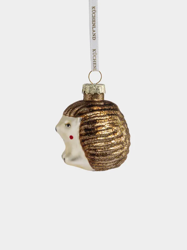 Игрушка елочная, 5 см, Ежик, Figure christmas, image-1
