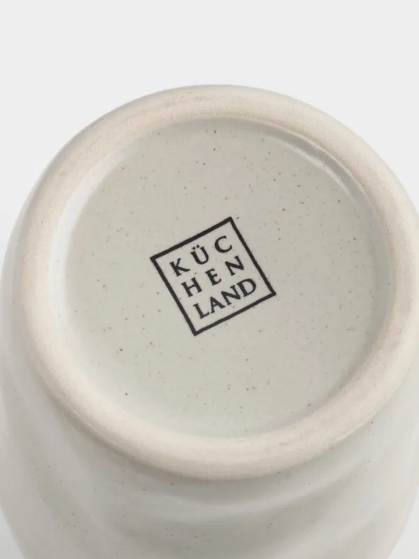 Стакан, 320 мл, Мятый эффект, Crumple creme, image-4