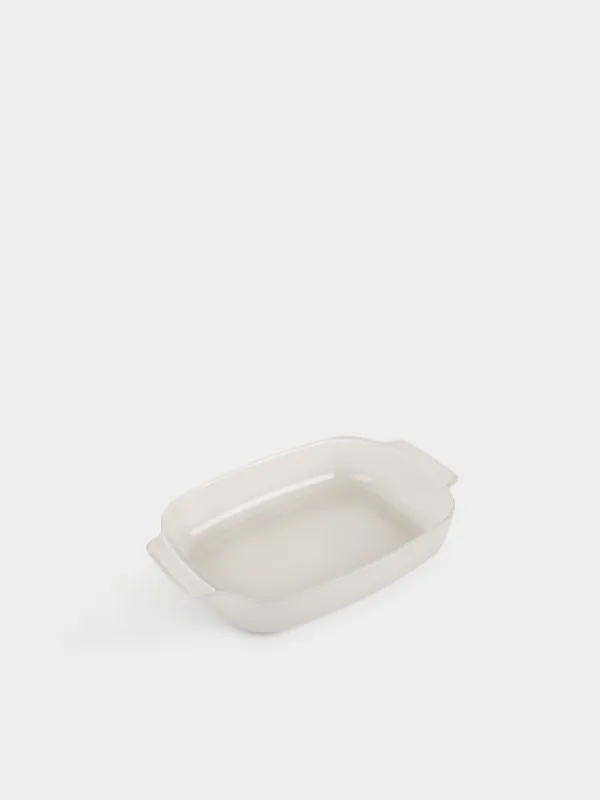 Форма для запекания, 35х23 см, стекло Т, прямоугольная, бежево-молочная, матовая, Cook matte, image-1