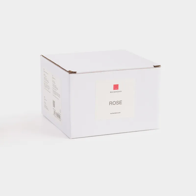 Шкатулка для украшений, 11 см, фарфор P, молочная, Цветок, Rose, image-3