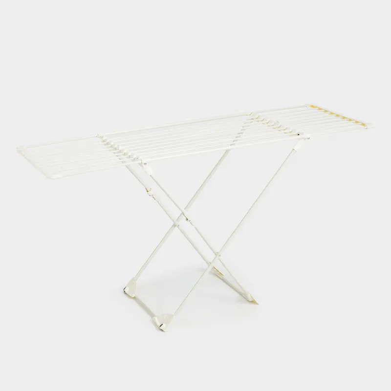 Сушилка для белья напольная, 183x56 см, раздвижная, металл, бежевая, Compact, image-4