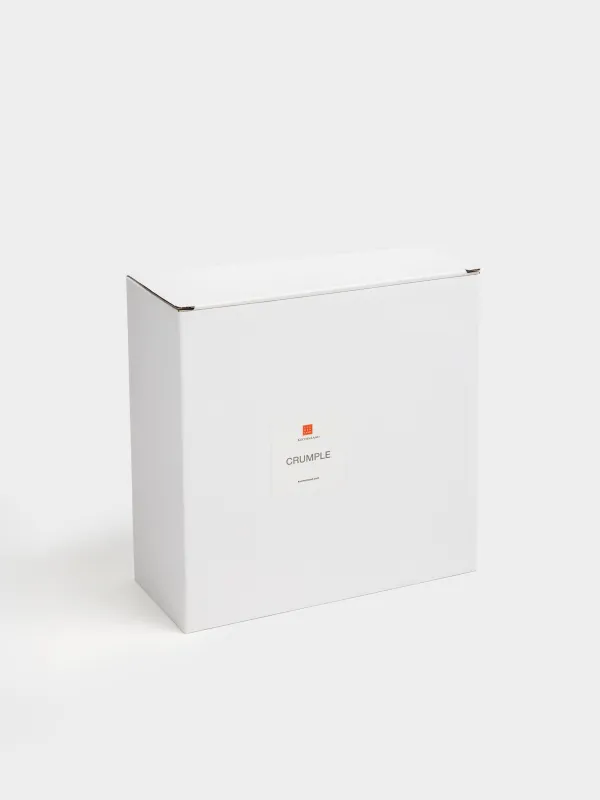 Салатник, 21х8 см, 1,3 л, керамика D, молочный, Волнистый край, Crumple, image-5