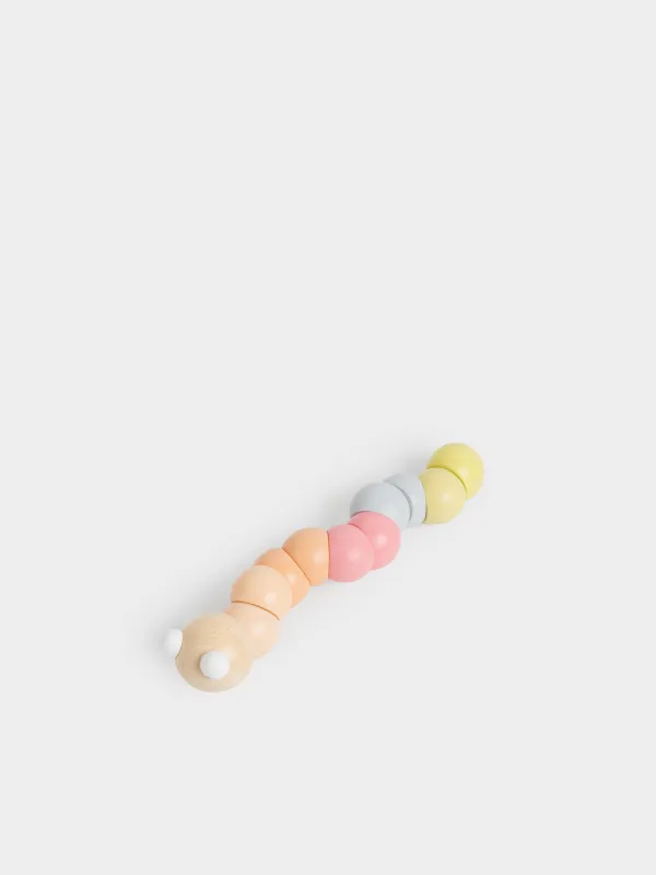 Игрушка, 17 см, дергунчик, Гусеница, Kiddy, image-1