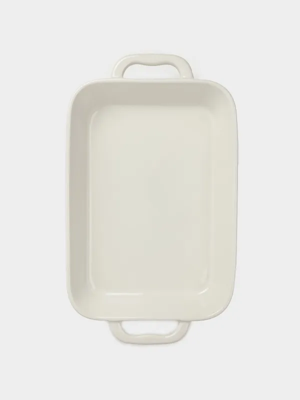 Форма для запекания, 34х24 см, керамика, прямоугольная, молочная, Cakes ivory, image-6