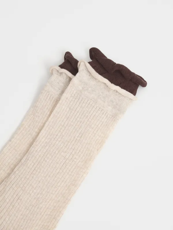 Носки женские, в рубчик, двойные, Rubchik, image-2