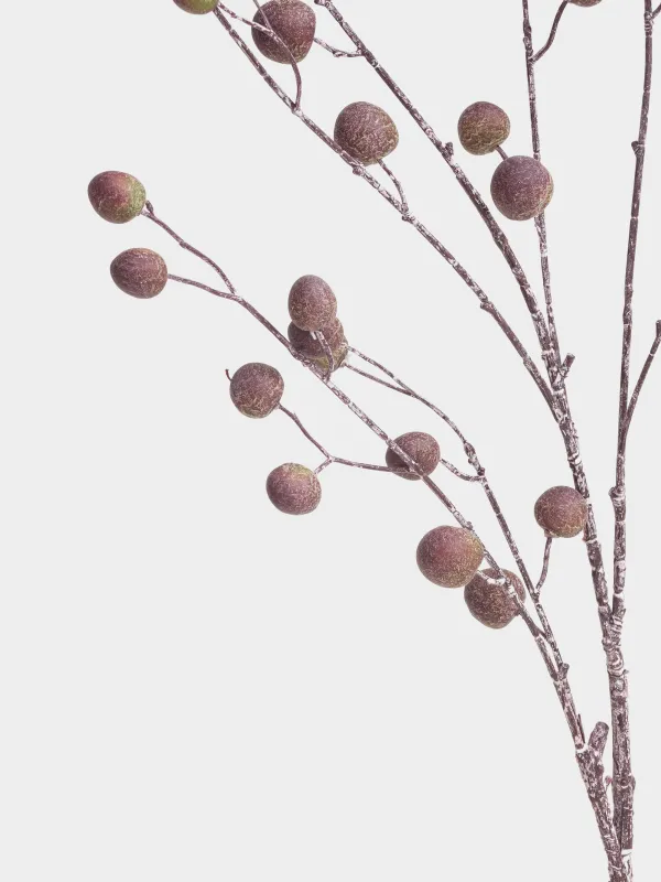 Ветка декоративная, 1,1 м, пенопласт/полиэтилен, Ягоды, Balls decor, image-2