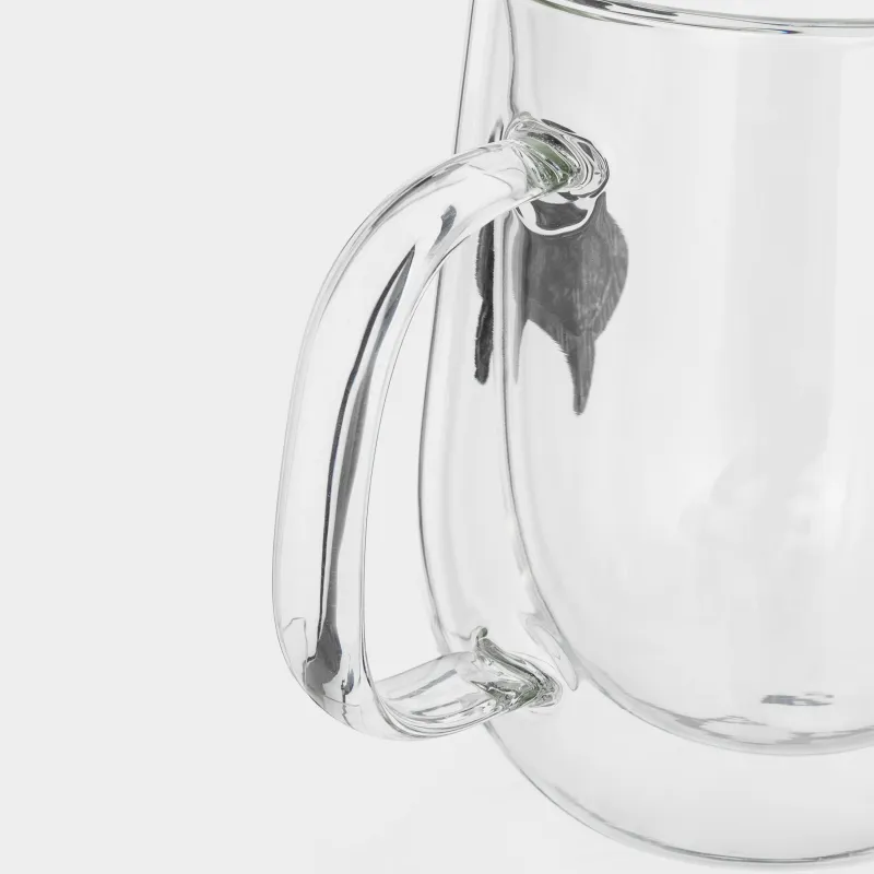 Кружка, 350 мл, стекло Б/металл, серебристая, Овен, Air-zodiac, image-3