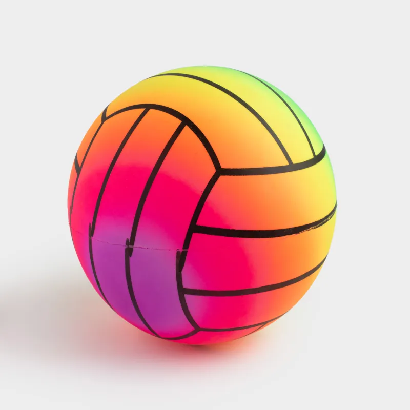 Мяч, 15 см, ПВХ, неоновый, Волейбол, Game Neon