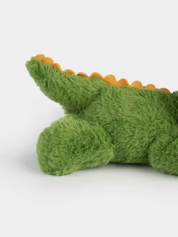 Игрушка, 30 см, мягкая, полиэстер, зеленая, Динозавр, Dino, image-6