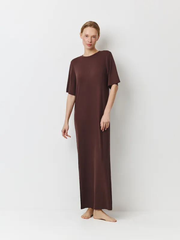 Платье женское, с коротким рукавом, Callisto, image-0