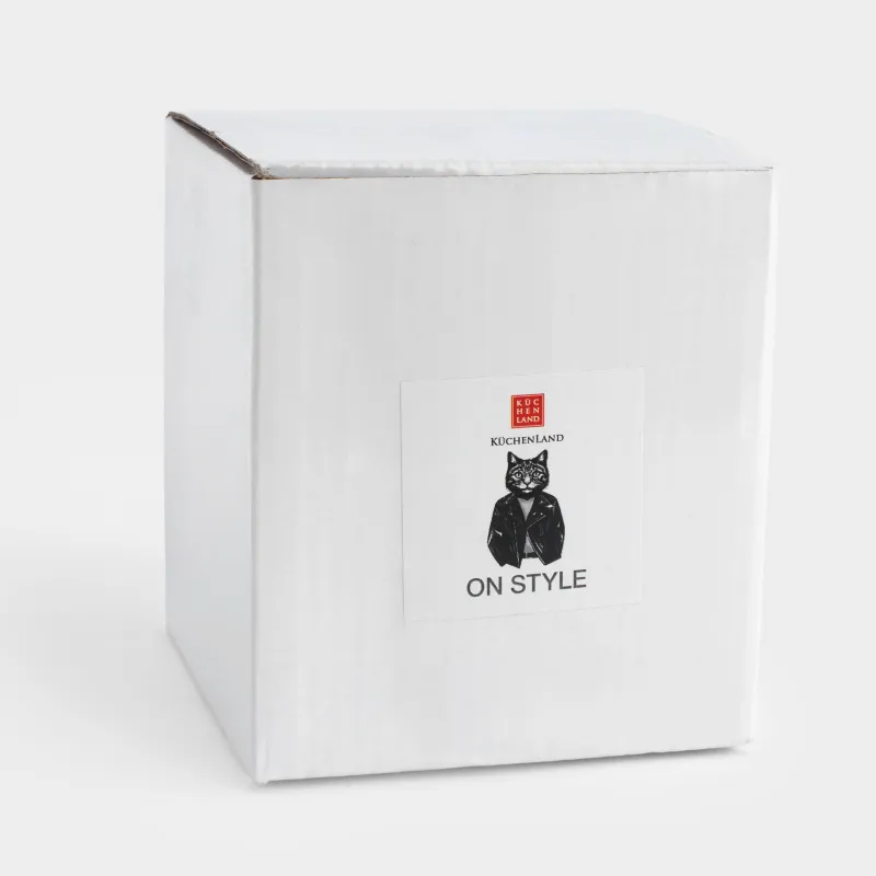 Кружка, 420 мл, Кот в косухе, On style, image-5