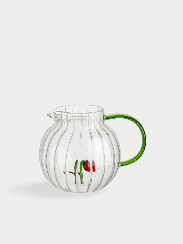 Кувшин, 1,3 л, Клубника, Camellia decor, image-0
