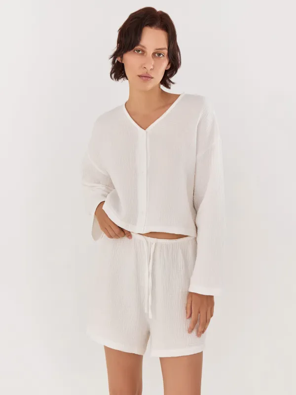 Рубашка женская, муслин, Allison, image-0