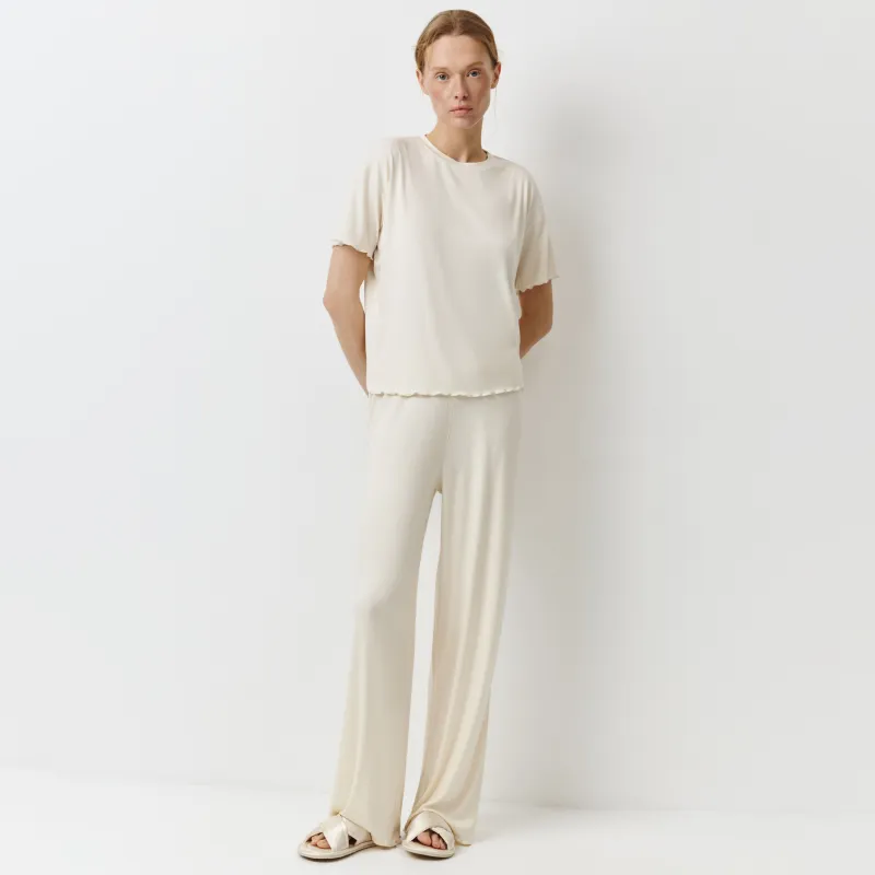 Брюки женские, домашние, с рюшами, Rosemary