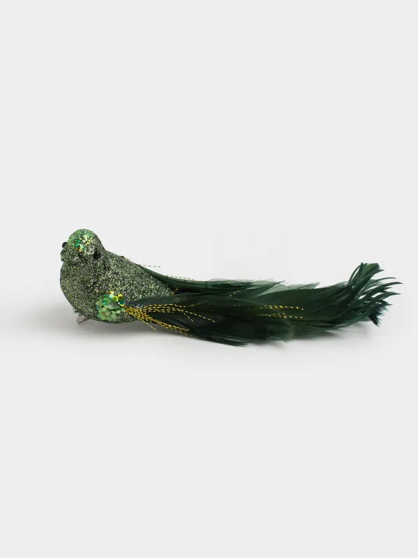 Украшение декоративное, 15 см, 2 шт, на клипсе, Птица, Birds NY, image-1