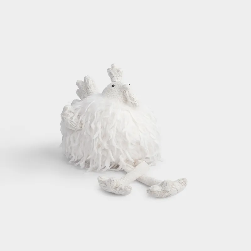 Изделие декоративное, 37 см, полиэстер, молочное, Петух, Rooster, image-1