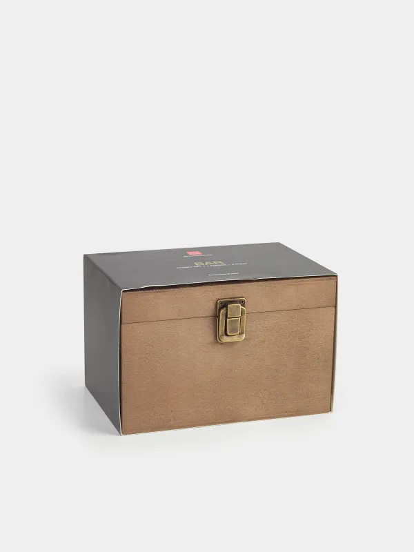 Набор для виски, 1 перс, 5 пр, в коробке, стакан/кубики/подставка, стекло/мрамор/сланец, Bar, image-7