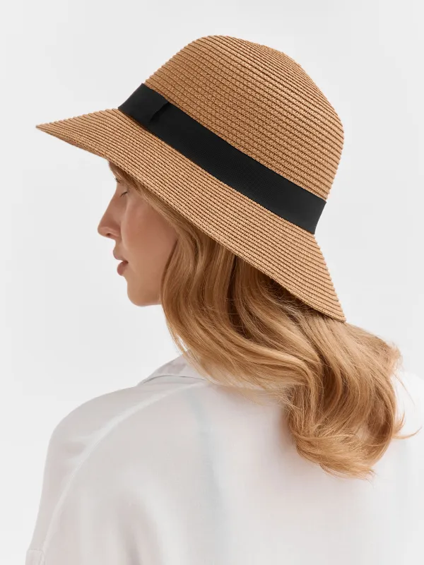 Шляпа, 57 см, единый размер, целлюлоза/полиэстер, песочная, Banjo, image-2