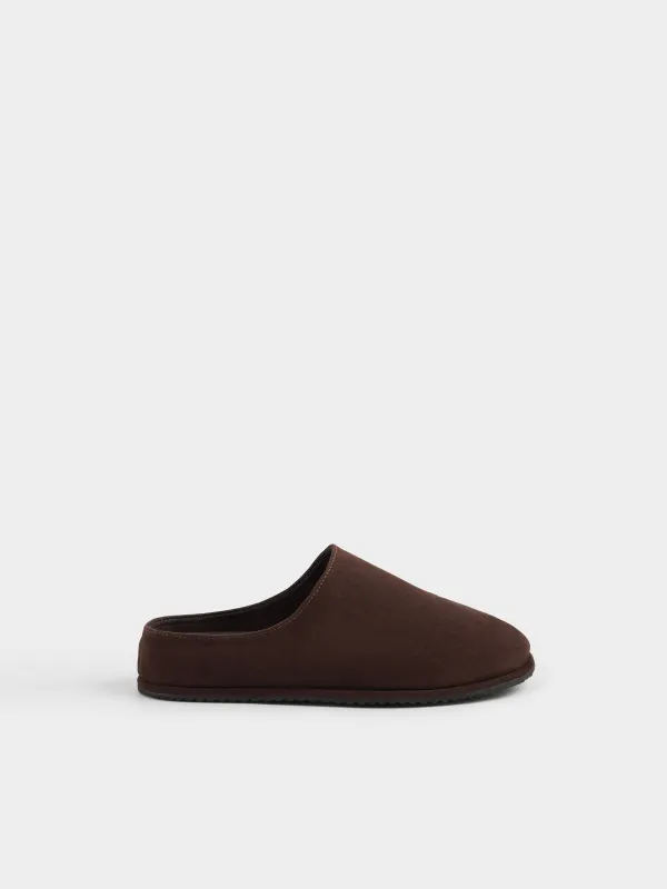 Тапочки женские, Suede, image-0