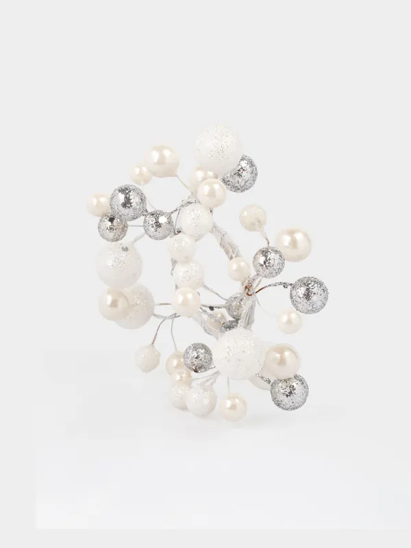 Кольцо для салфеток, Новогодние шары, Balls sparkle, image-2