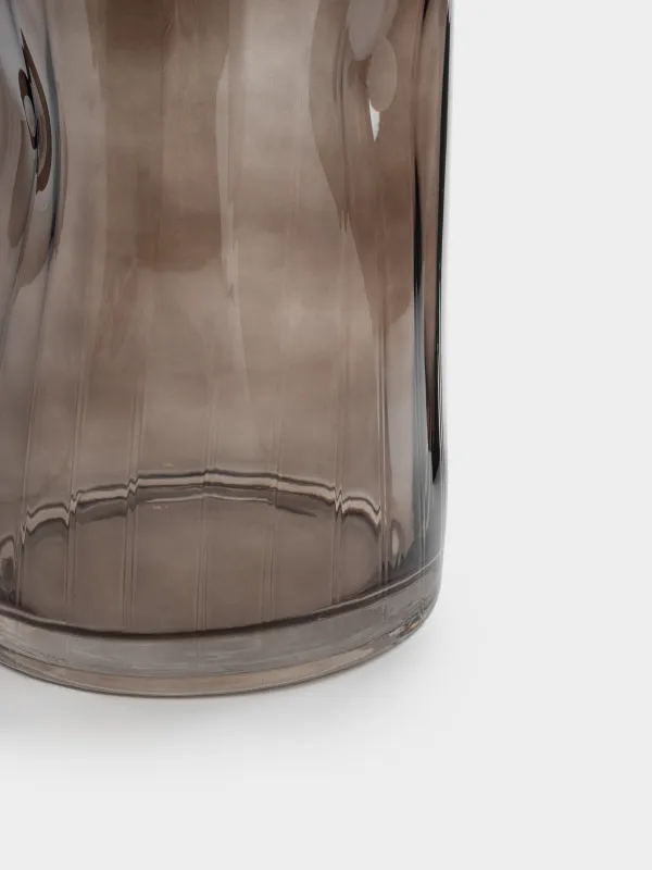 Ваза для цветов, 25 см, стекло, Brinicle, image-3